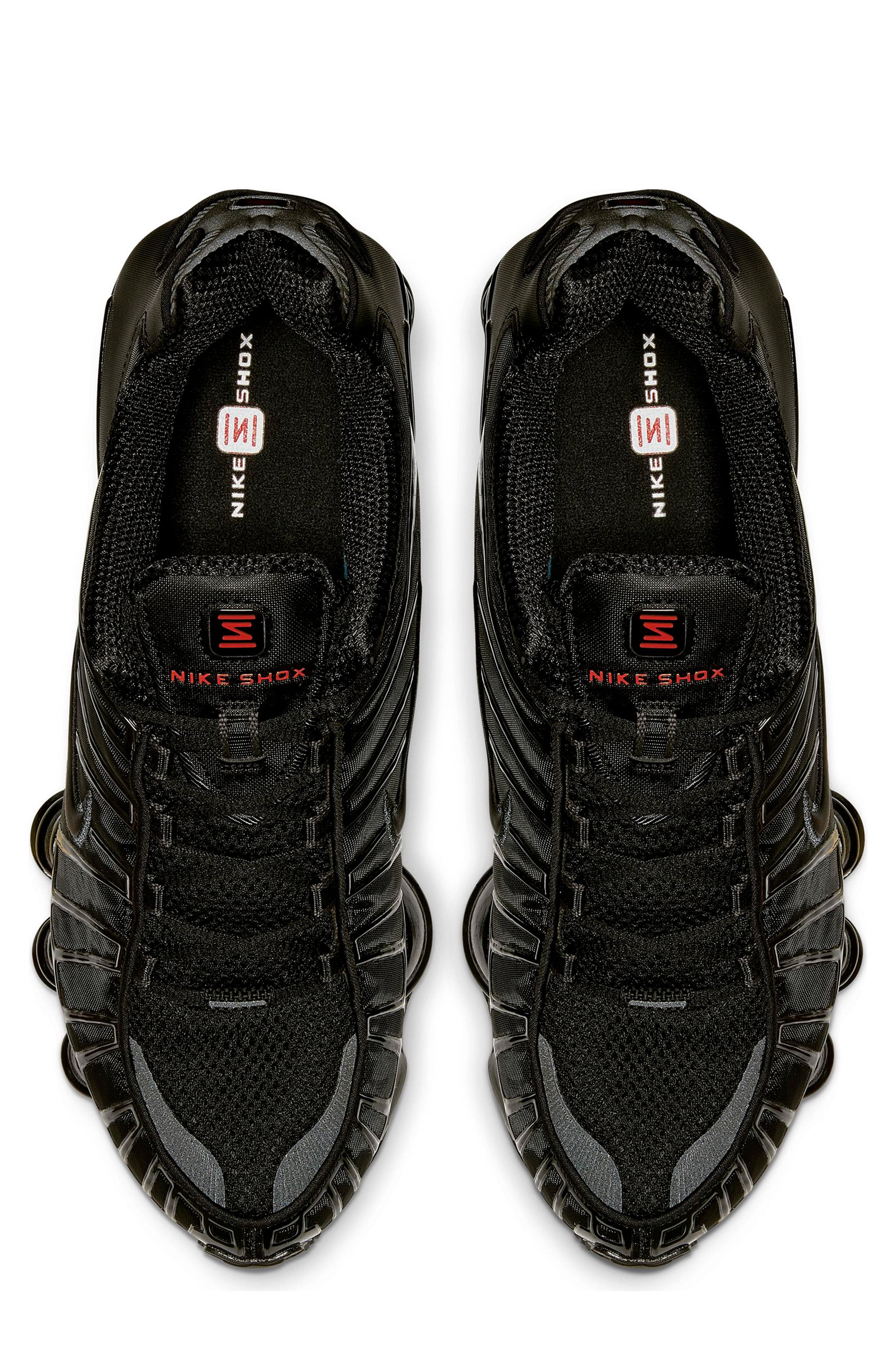 Nike Shox TL Sneaker, Alternate, color, 002 Black/Black