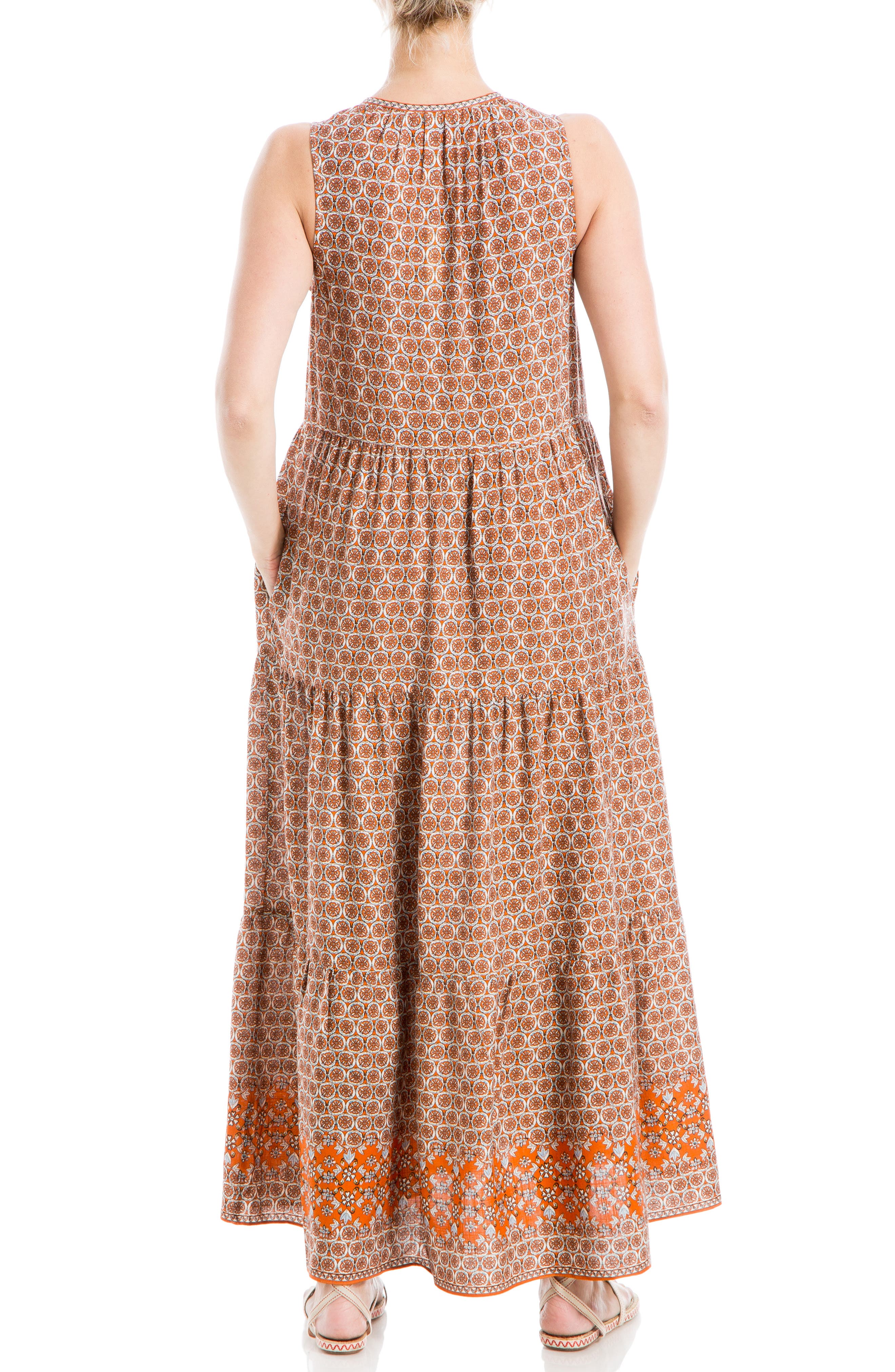 Sleeveless Tiered Maxi Dress - image 2