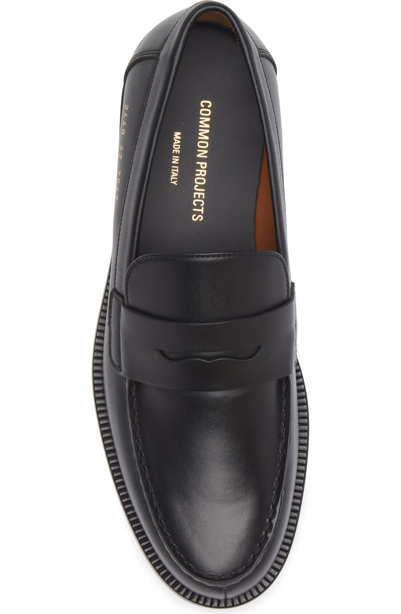 Common Projects City Penny Loafer, Alternate, color, Black