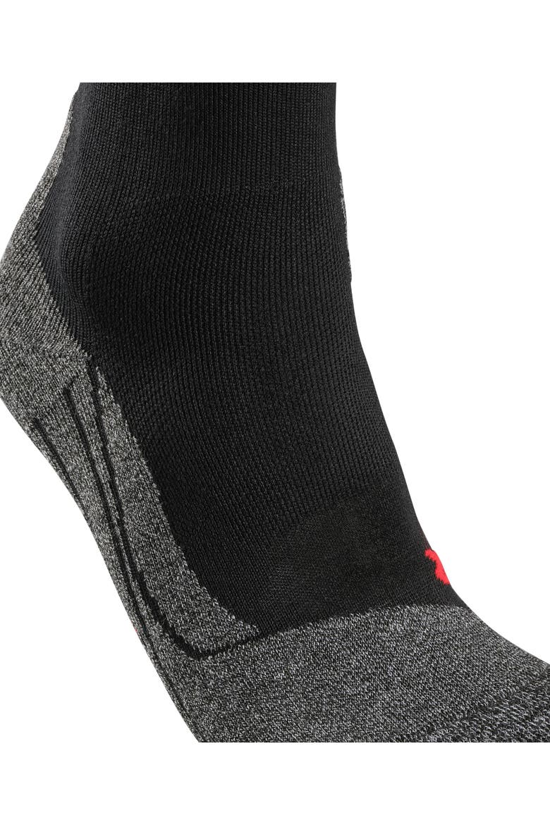 RU3 Comfort Running Socks, Alternate, color, Black-Mix