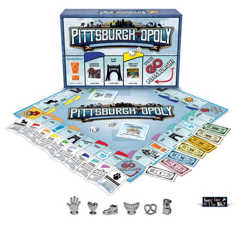 Pittsburghopoly Monopoly Board Game