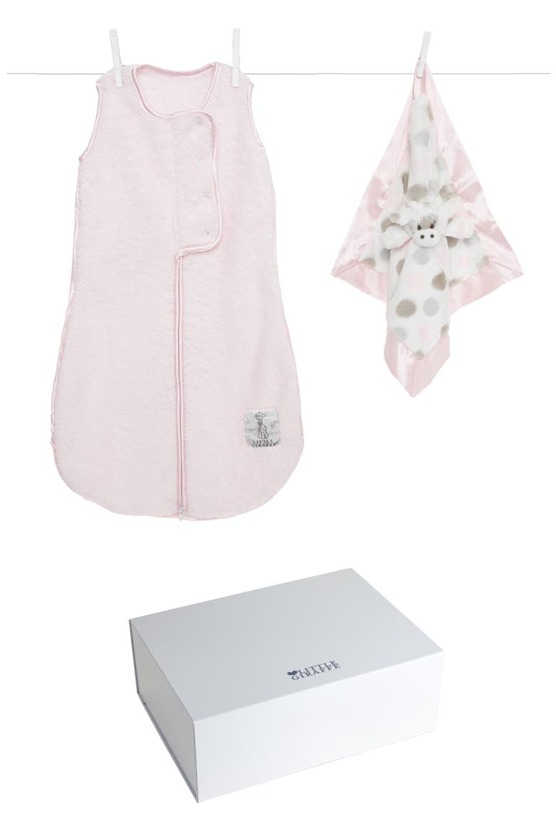 Sweet Dreams Wearable Blanket & Blankie Bundle, Main, color, PINK