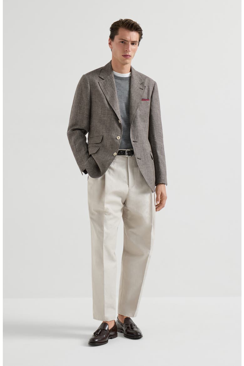 Cashmere and silk lightweight sweater, Alternate, color, Dark Grey