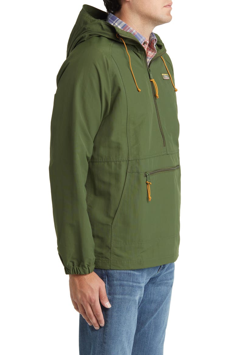 Mountain Classic Water Resistant Half Zip Jacket, Alternate, color, TUSCAN OLIVE