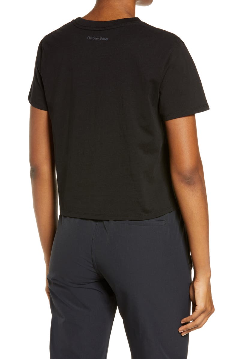 Outdoor Voices Everyday Short Sleeve Organic Cotton T-Shirt, Alternate, color, 