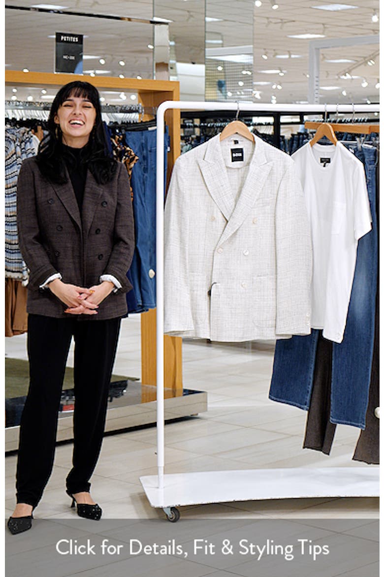 Hanry Linen & Virgin Wool Jacket video