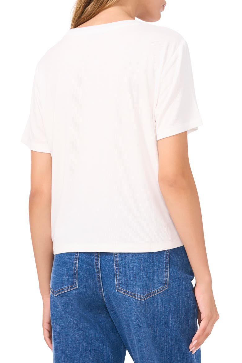 Rib Jersey T-Shirt, Alternate, color, NEW IVORY
