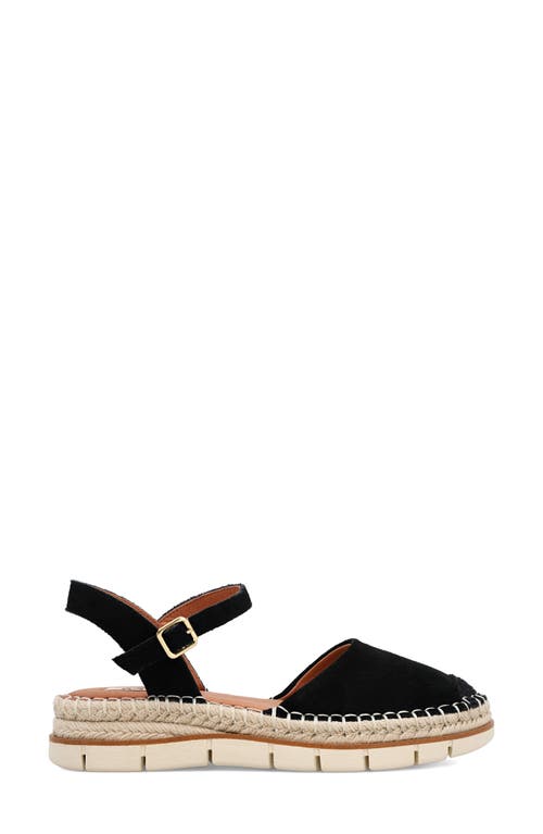 Mia Verona Espadrille Sandal In Black
