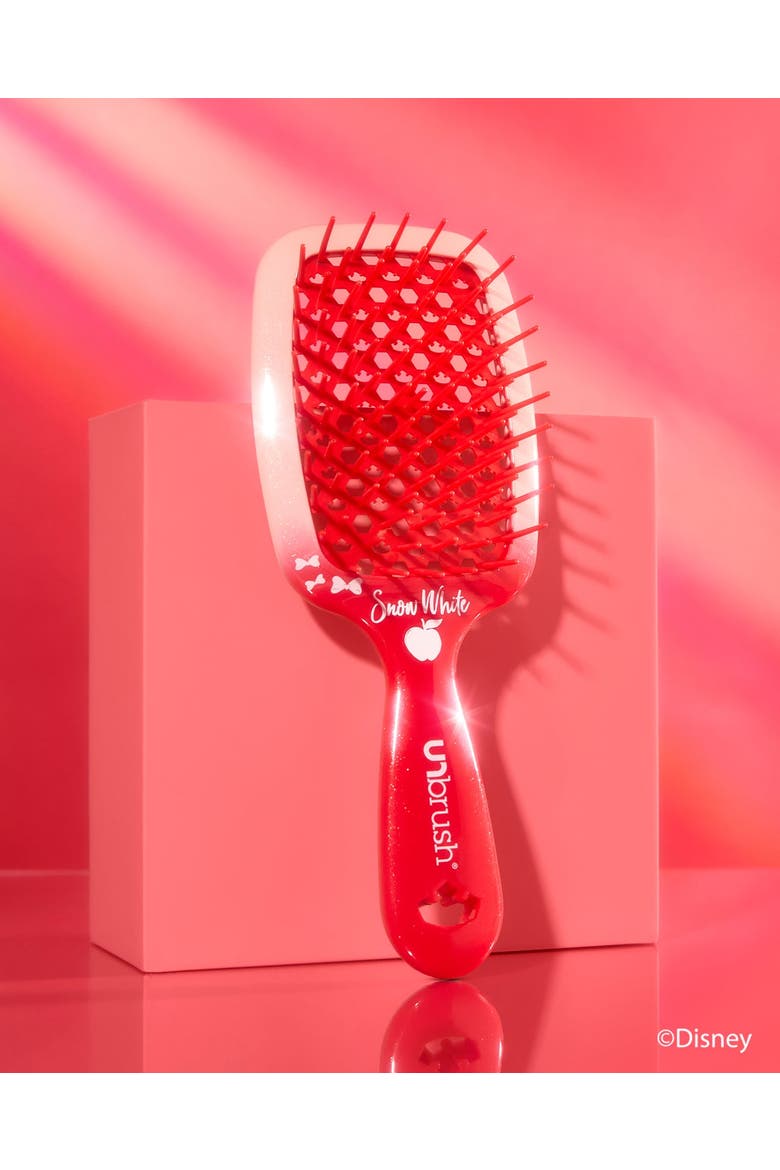 Unbrush Detangling Brush Disney Princess Collection, Alternate, color, Red