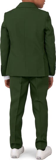 Glorious Green Two-Piece Suit & Tie