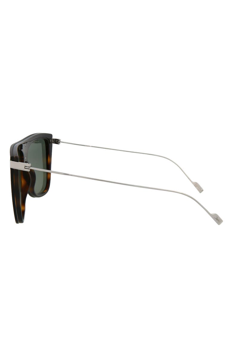 Saint Laurent 99mm Square Sunglasses, Alternate, color,