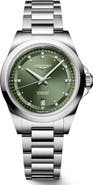 Longines Conquest Diamond Automatic Bracelet Watch, 30mm