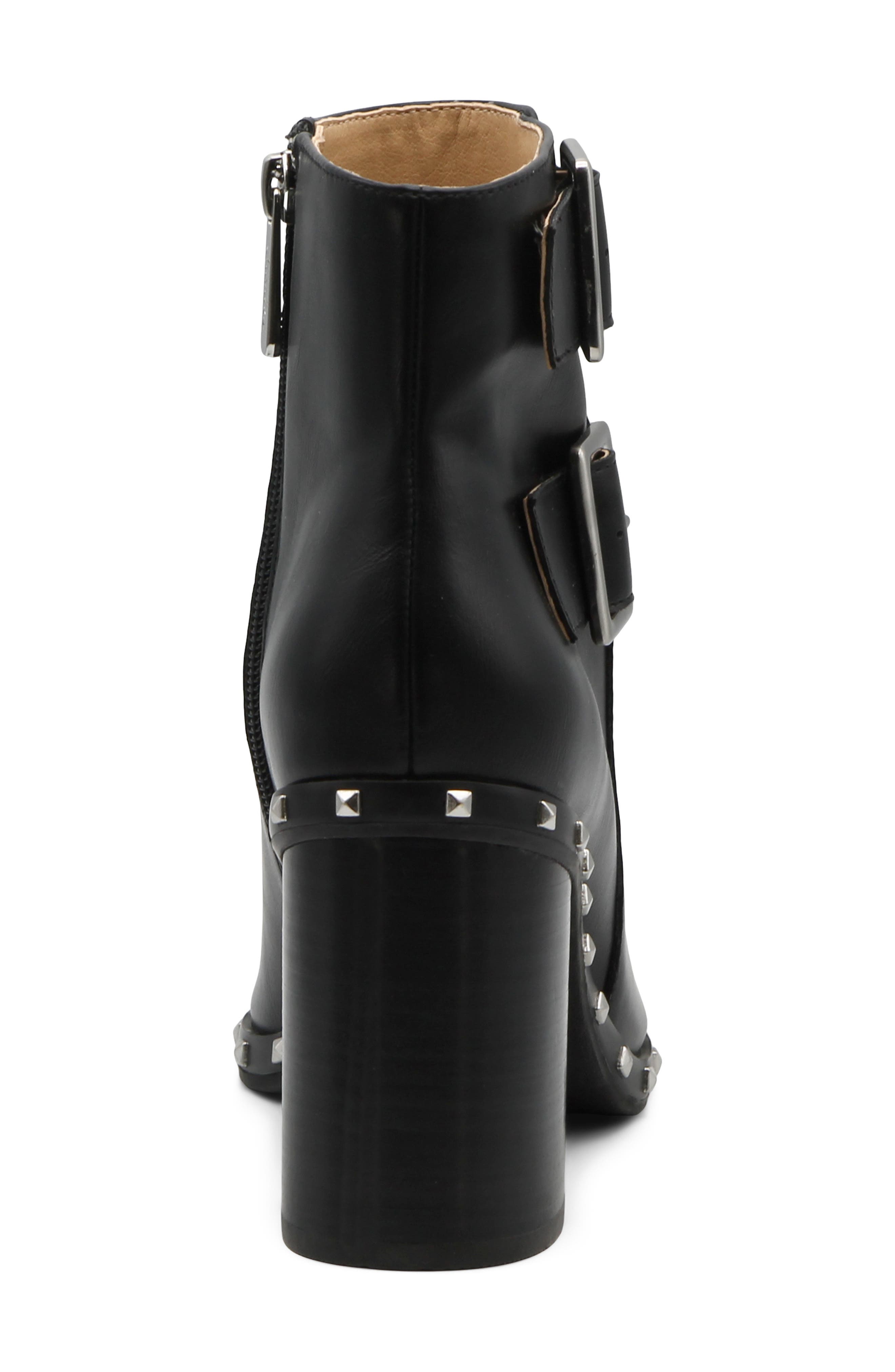 Charles by Charles David Dougie Pointed Toe Bootie, Alternate, color, Black