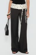 Princess Polly Seneca Wrap Waist Polka Dot Pants
