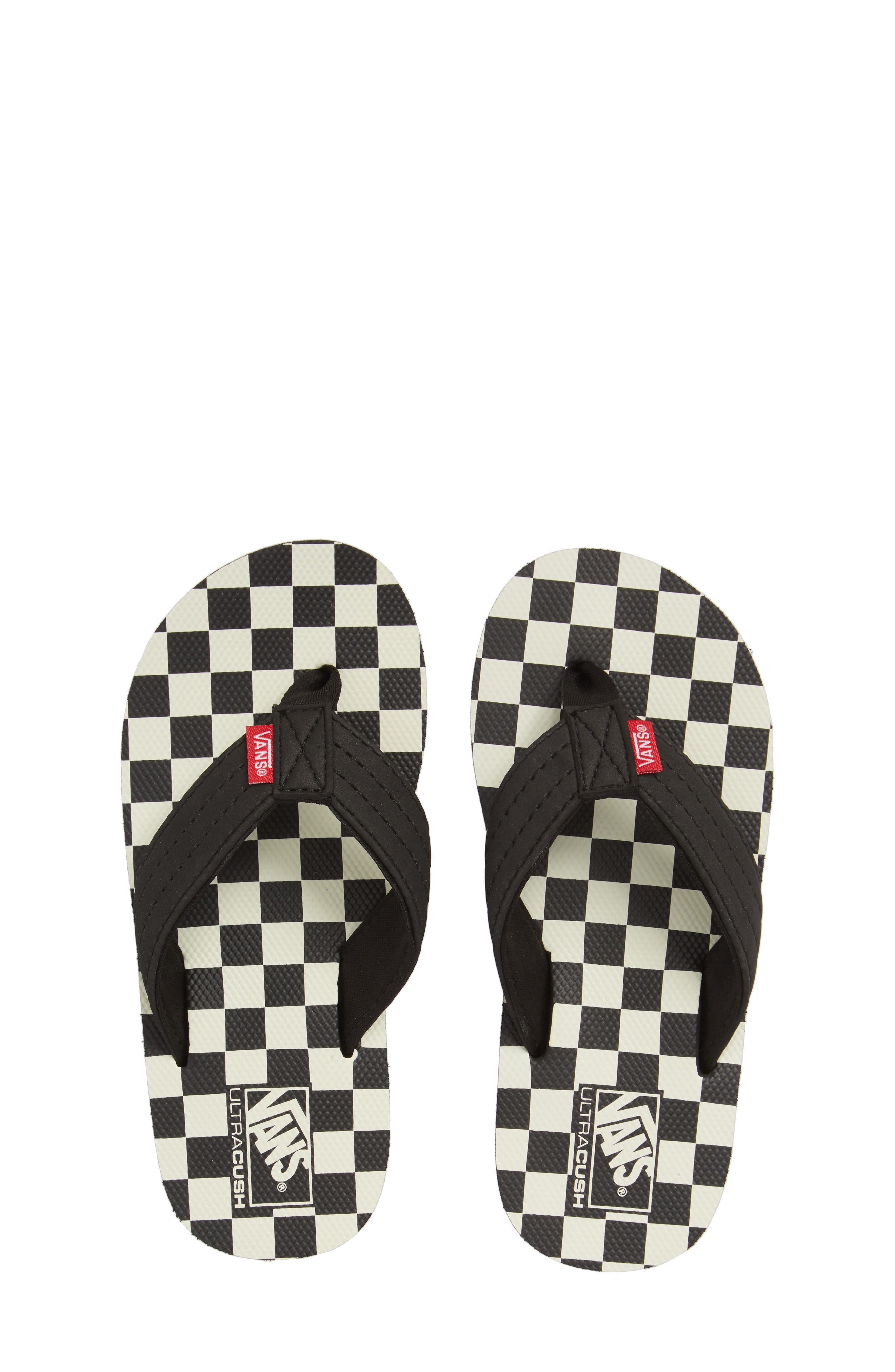 Vans T Street Print Flip Flop, Main, color, 