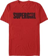 Supergirl Men's Supergirl New Spray Logo Graphic T-Shirt