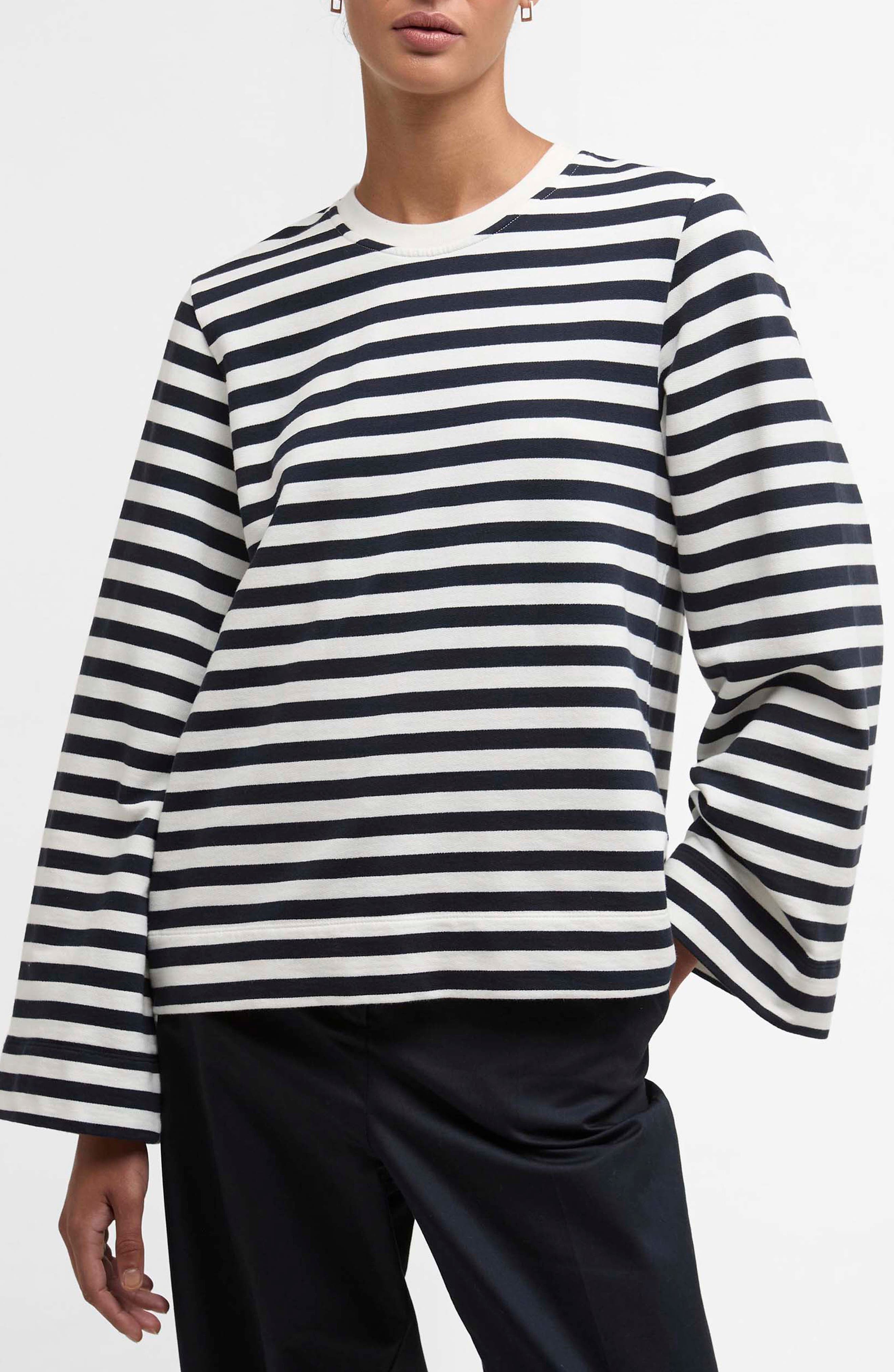 selected CLOUD/ DARK NAVY STRIPE