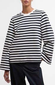 Barbour Layla Stripe Sweatshirt