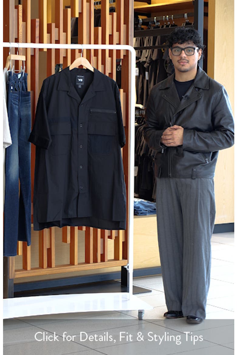 Regular Fit Cotton Blend Utility Shirt video