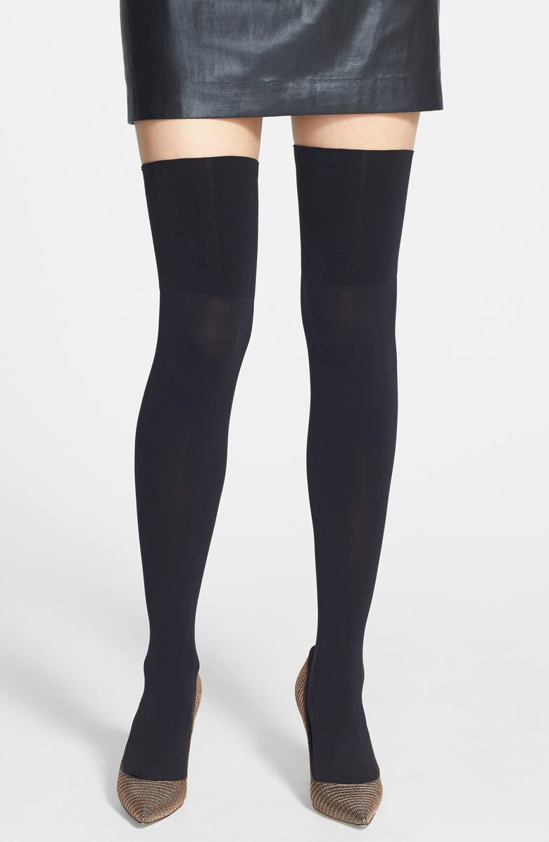 Commando Over The Knee Socks, Main, color, 