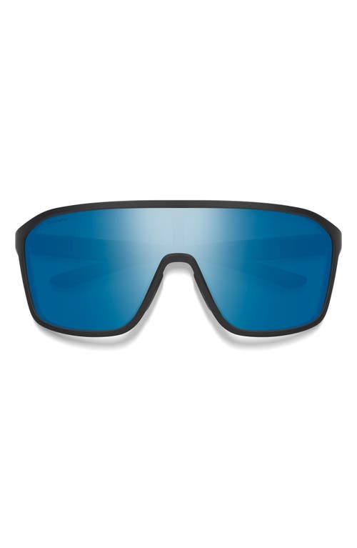 Smith Boomtown 135mm Chromapop™ Polarized Shield Sunglasses In Multi