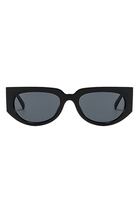 Reese 53mm Polarized Geometric Sunglasses