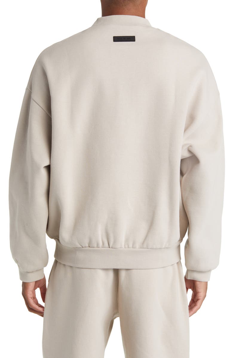 Fear of God Essentials Crewneck Cotton Blend Sweatshirt, Alternate, color,