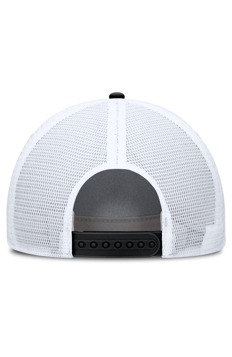 Jordan Brand Men's Jordan Brand Black/White Florida Gators 2025 On-Field Rise Engineered Trucker Adjustable Hat, Alternate, color,