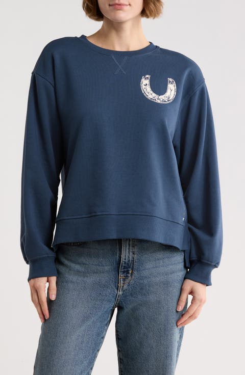 Oversize Side Vent Sweatshirt