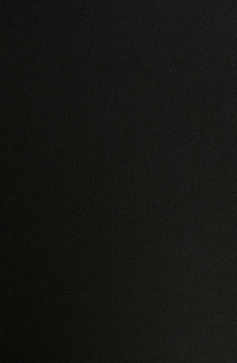 Eileen Fisher High Waist Slim Ankle Pants, Alternate, color, Black