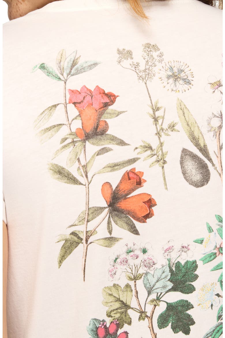 Botanical Graphic T-Shirt, Alternate, color, BRIGHT WHITE