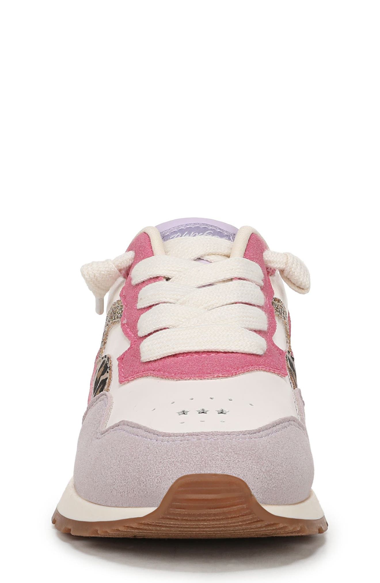 Kids' Valley Sneaker, Alternate, color, PINK MULTI FAUX SUEDE