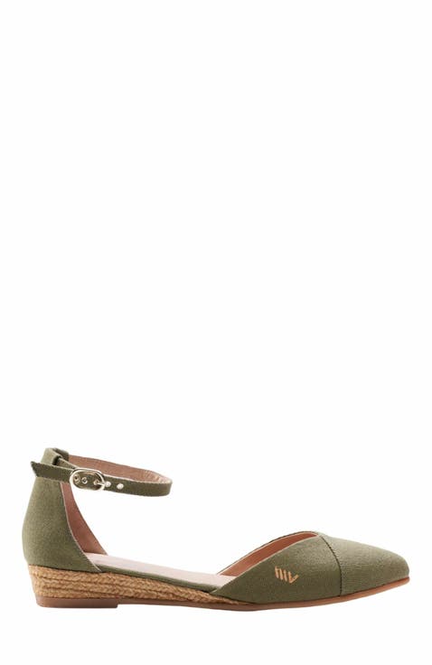 Montroig Canvas Espadrille Flats