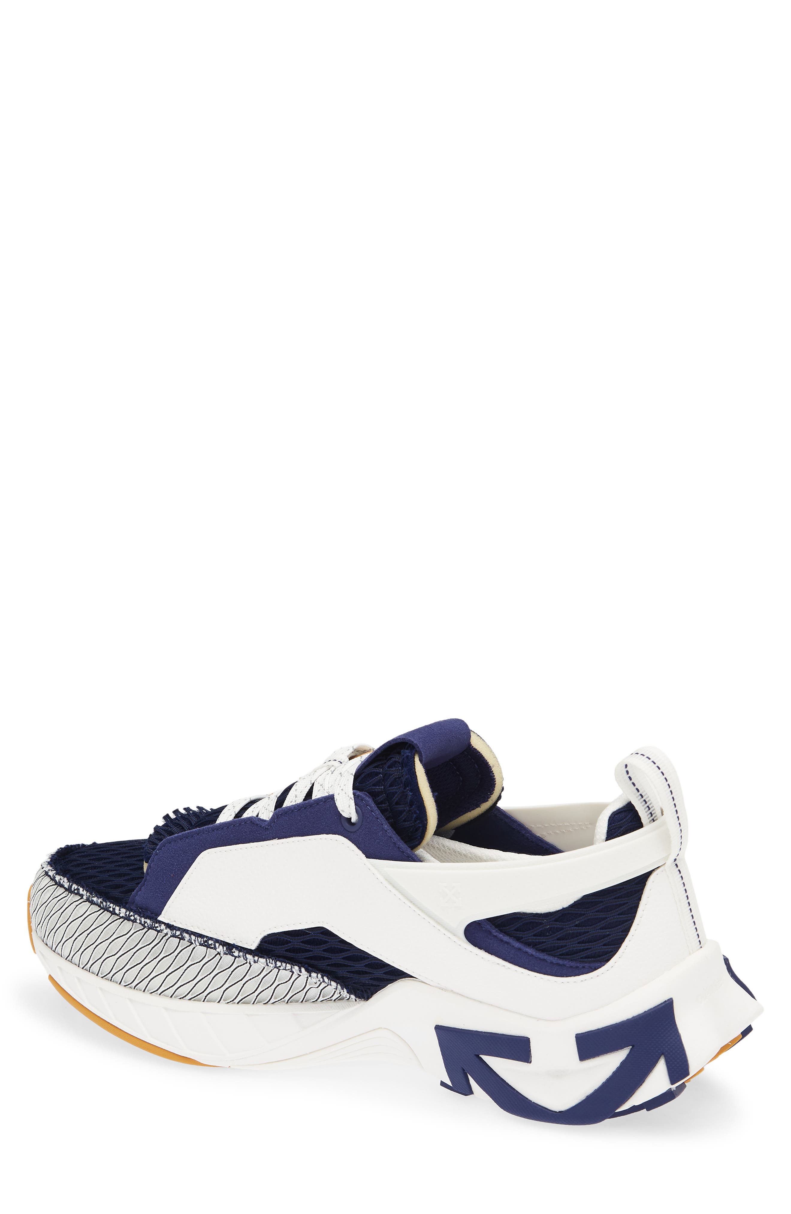 Space Memo Sneaker, Alternate, color, WHITE/ ORANGE