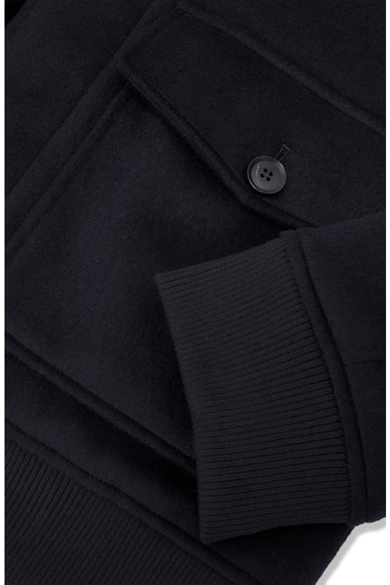 Hadley Wool Blend Jacket, Alternate, color, NAVY