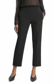Vince Velvet Side Stripe Crop Pants