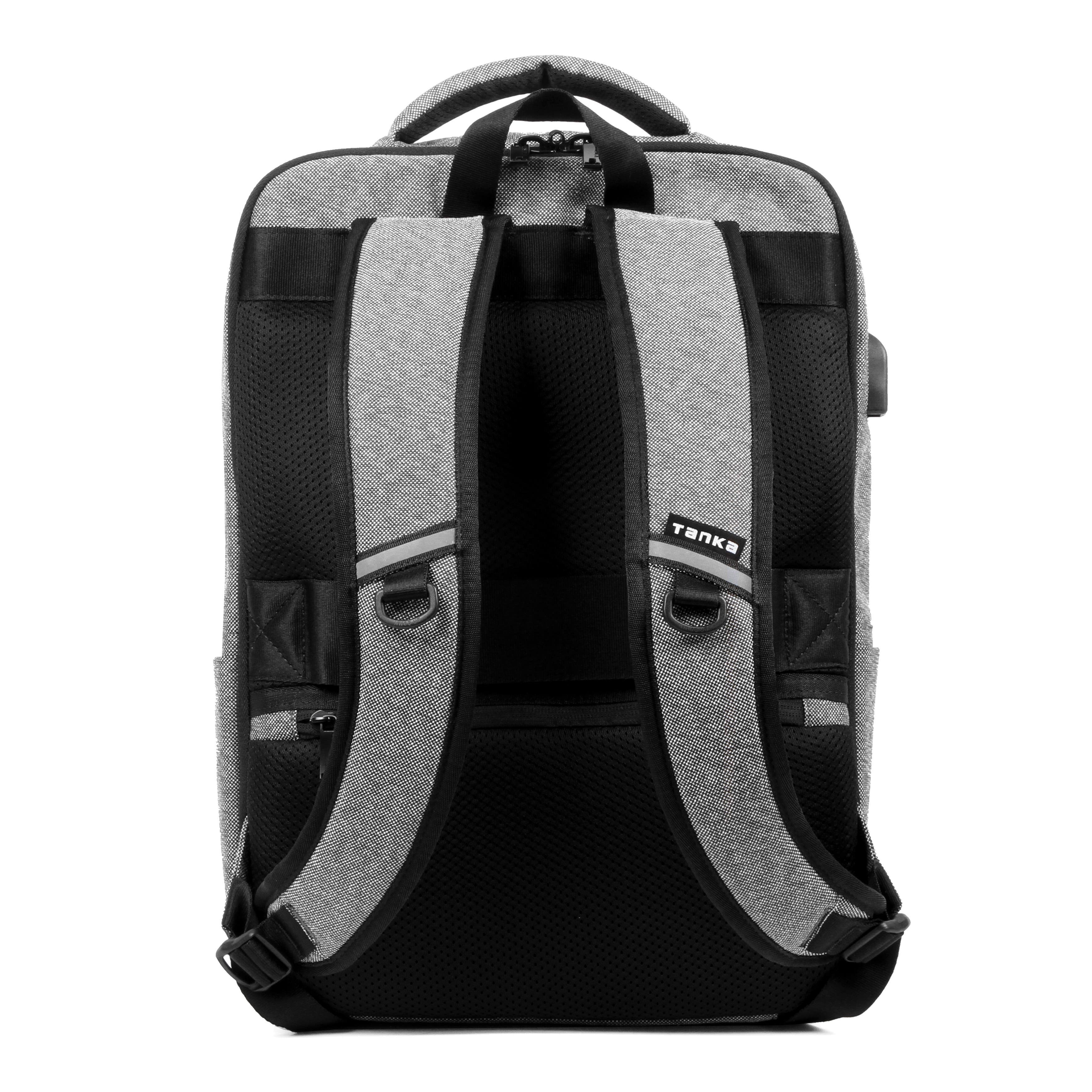 J World Tanka Pilgrim Business Laptop Backpack, Alternate, color, Grey
