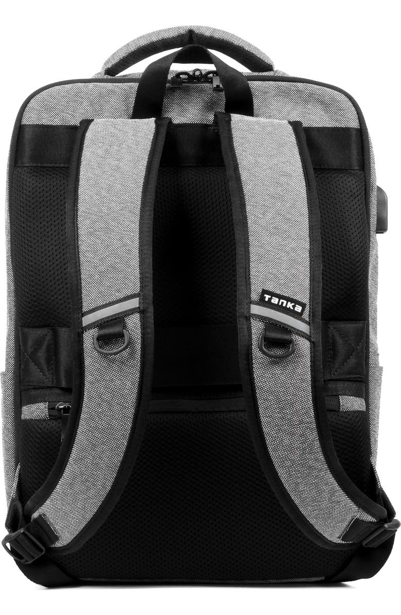 J World Tanka Pilgrim Business Laptop Backpack, Alternate, color, Grey