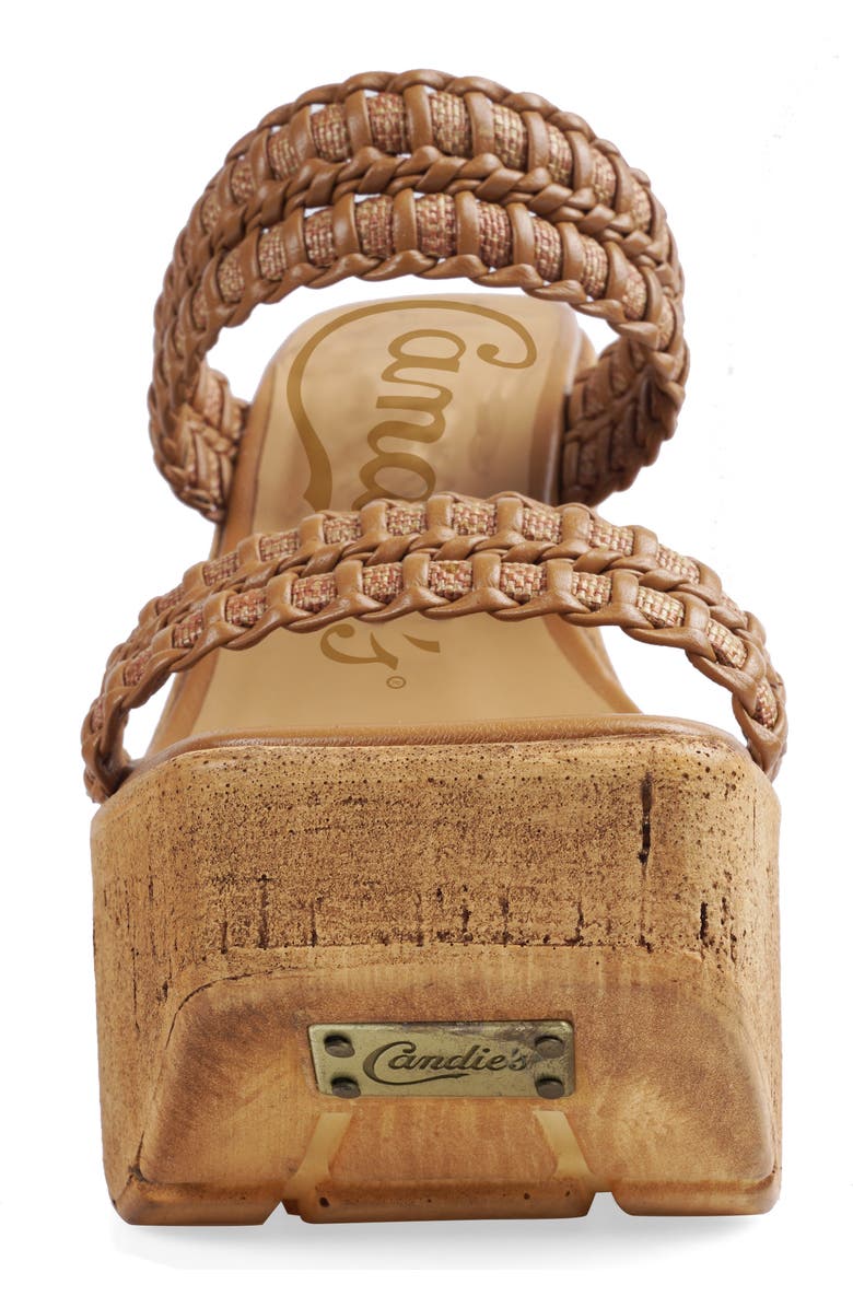Candie's Akari Platform Wedge Sandal, Alternate, color,
