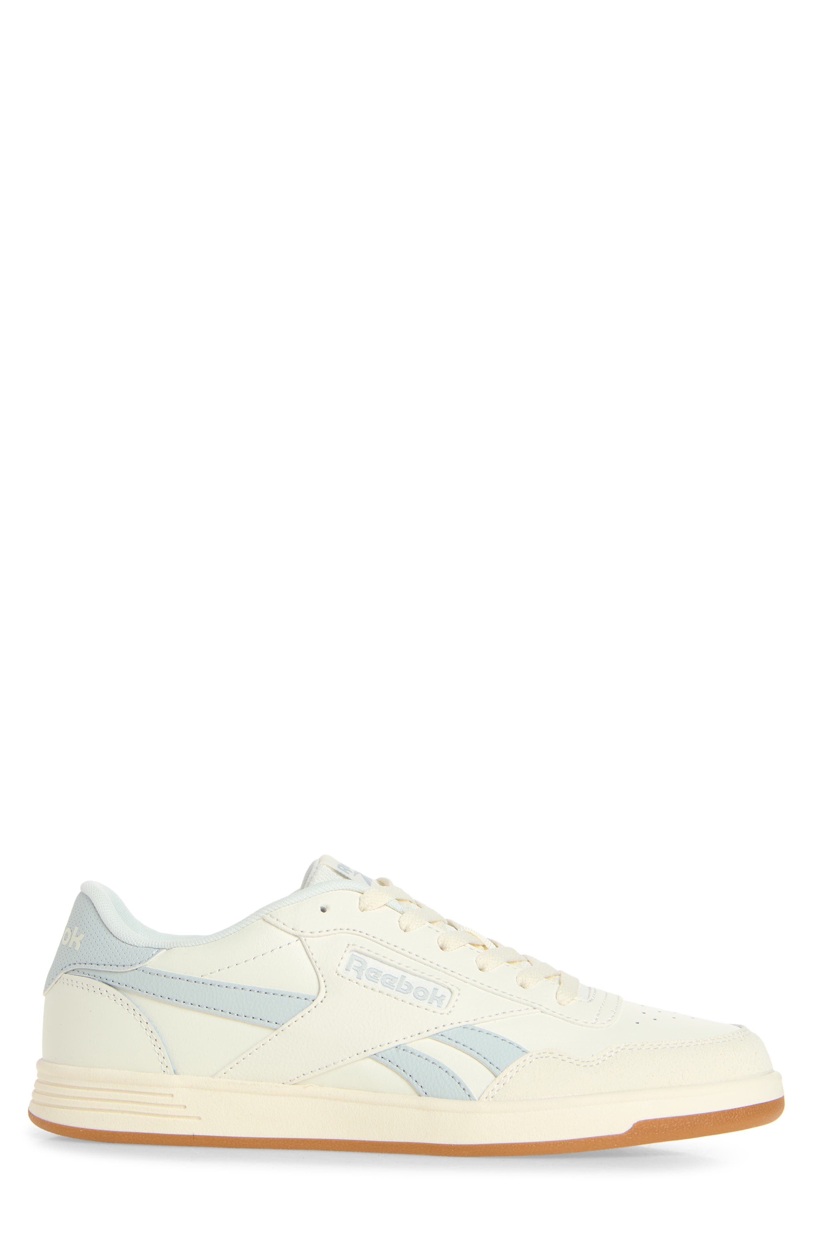 Reebok Court Advance Sneaker, Alternate, color, Chalk/ Simple Grey