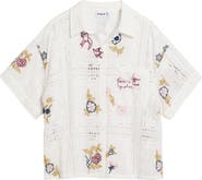 Desigual Embroidered Woven Shirt