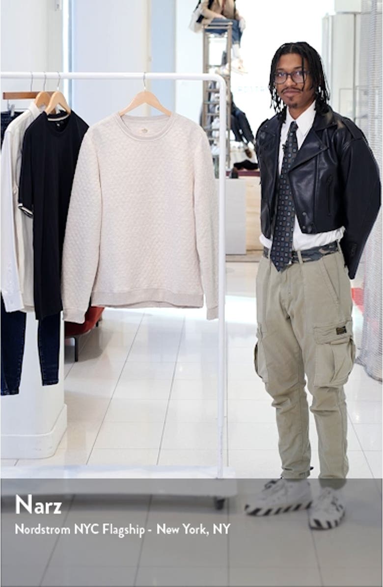 Corbet Quilted Sweatshirt, sales video thumbnail