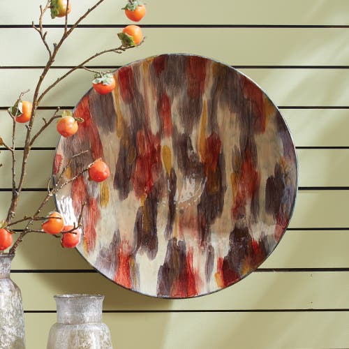 Napa Home & Garden Carnelian Decorative Plate In Brown