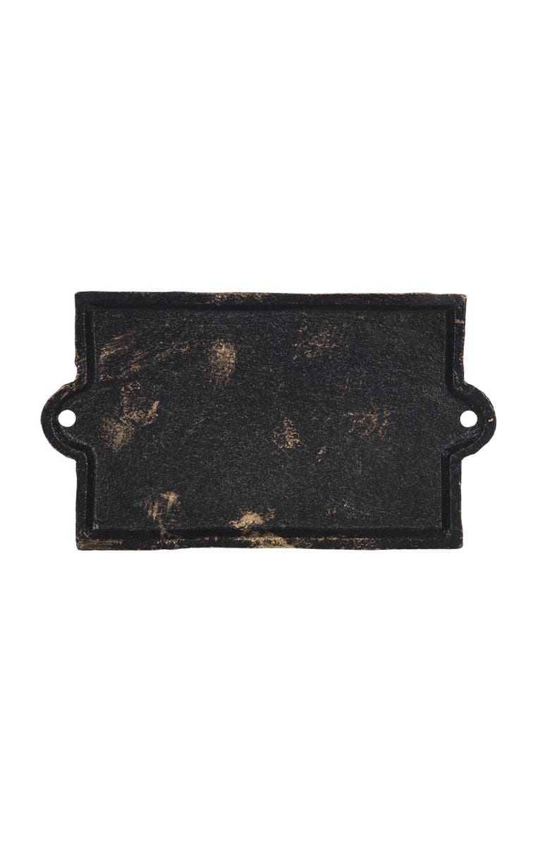 Transpac Iron Gold Happy Place Sign for Spring Wall and Entryway Decor, Alternate, color, Gold