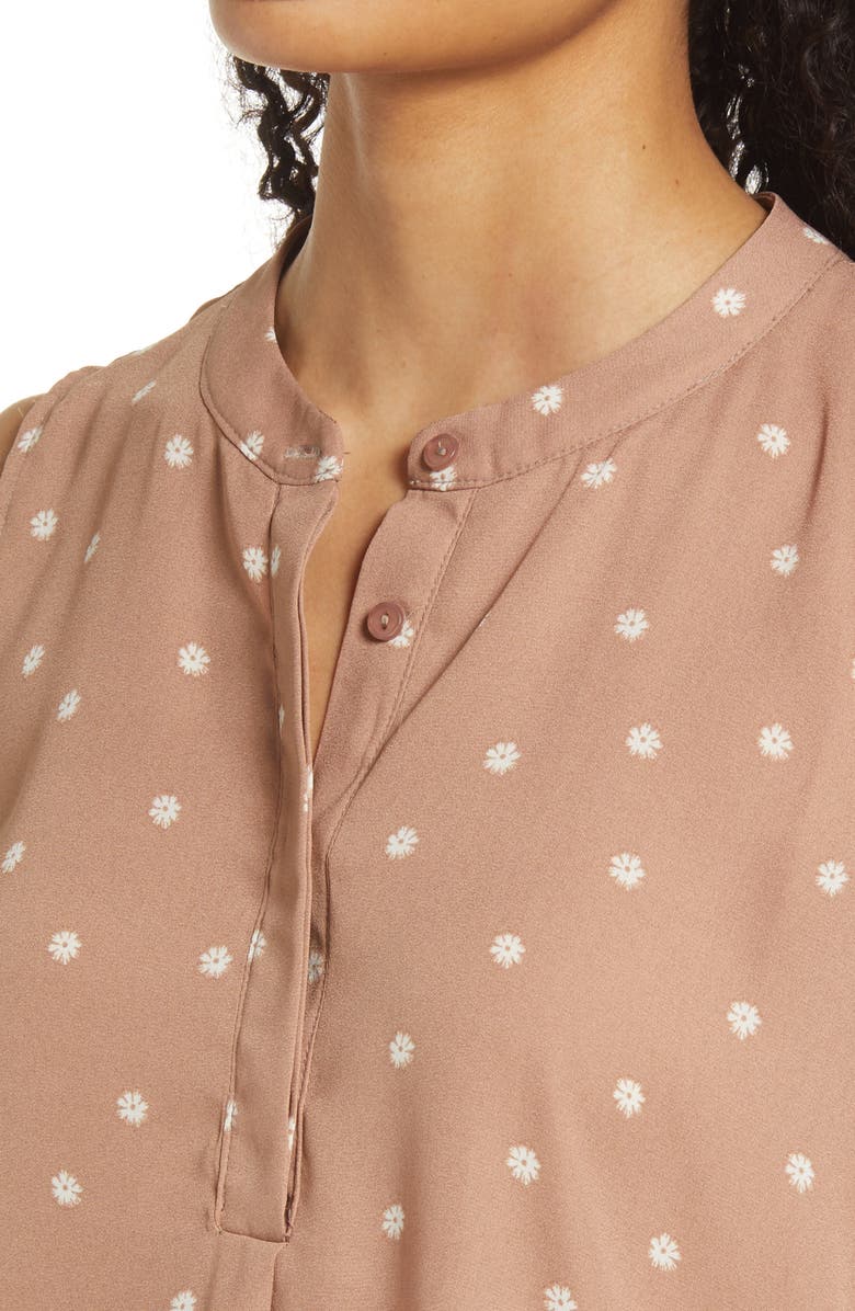 GIBSONLOOK Floral Print Blouse, Alternate, color, 