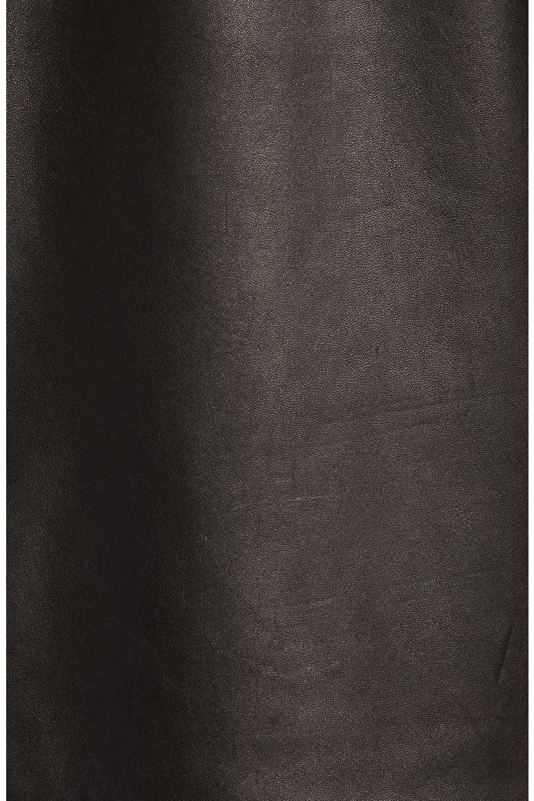 Lambskin Leather Jacket, Alternate, color, BLACK