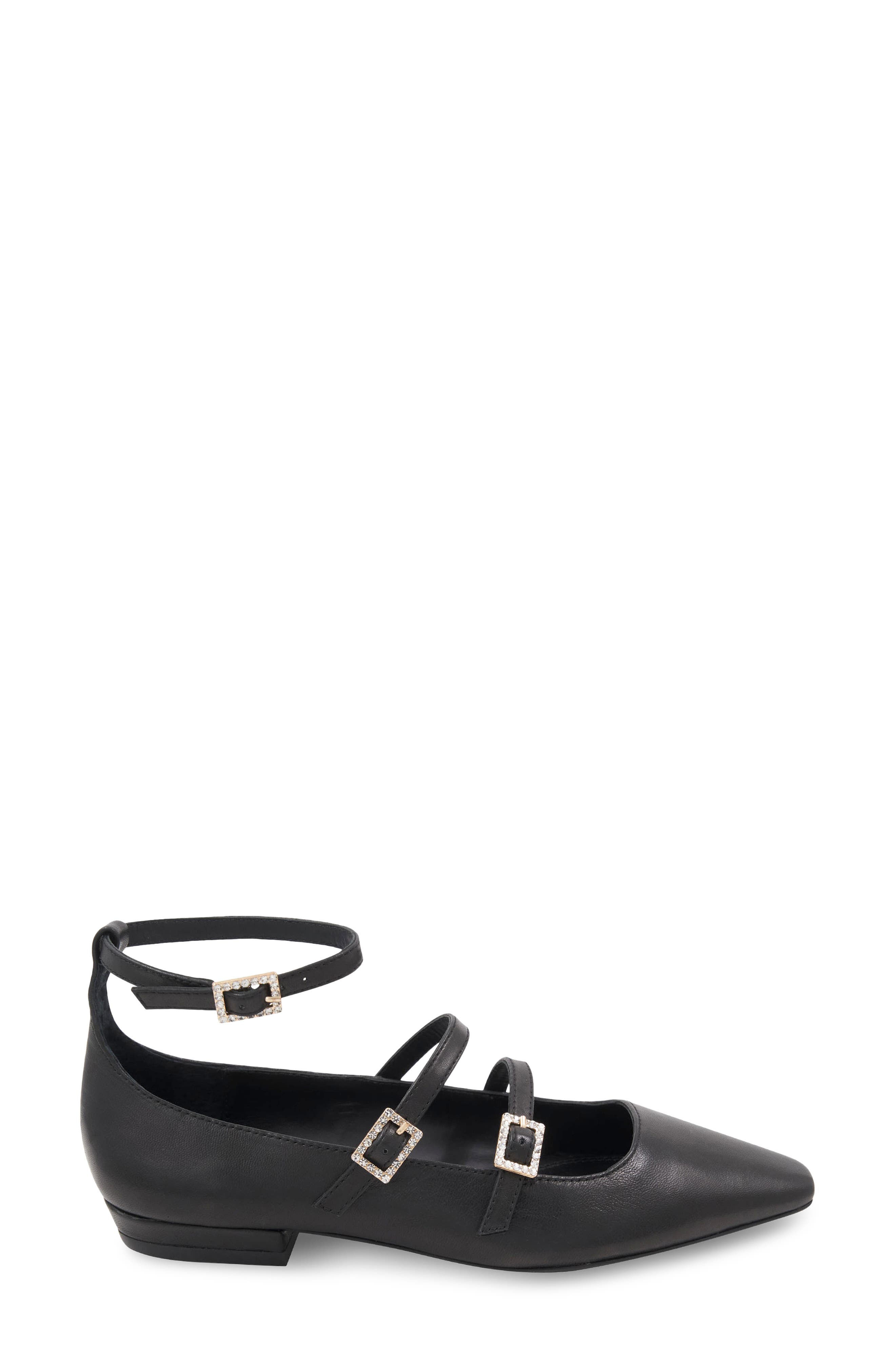 BCBGMAXAZRIA Taji Ankle Strap Mary Jane Flat, Alternate, color, 