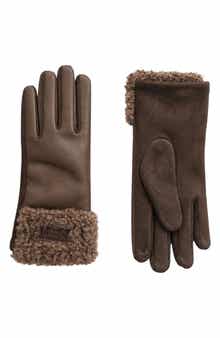 Tessa Faux Leather Tech Gloves
