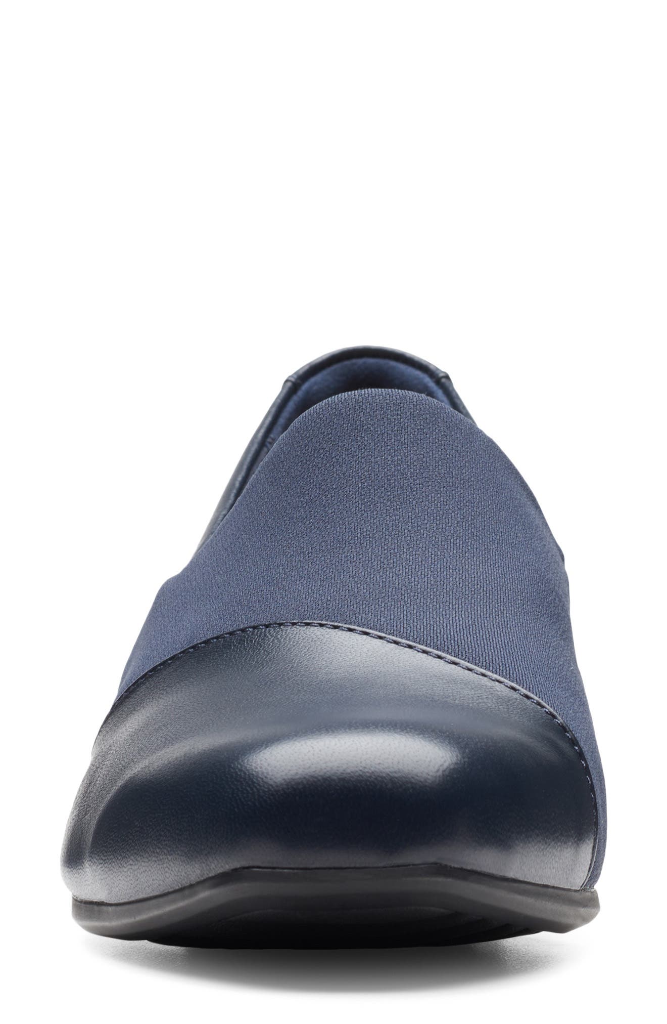Juliet Gem Leather Loafer, Alternate, color, NAVY LEATHER