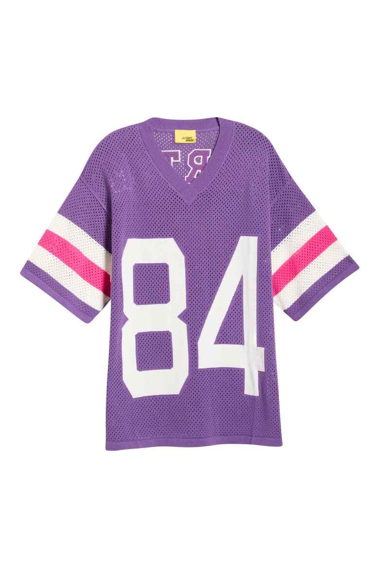 Mesh Knit Jersey, Alternate, color, PURPLE